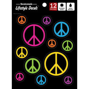 Color Peace Signs